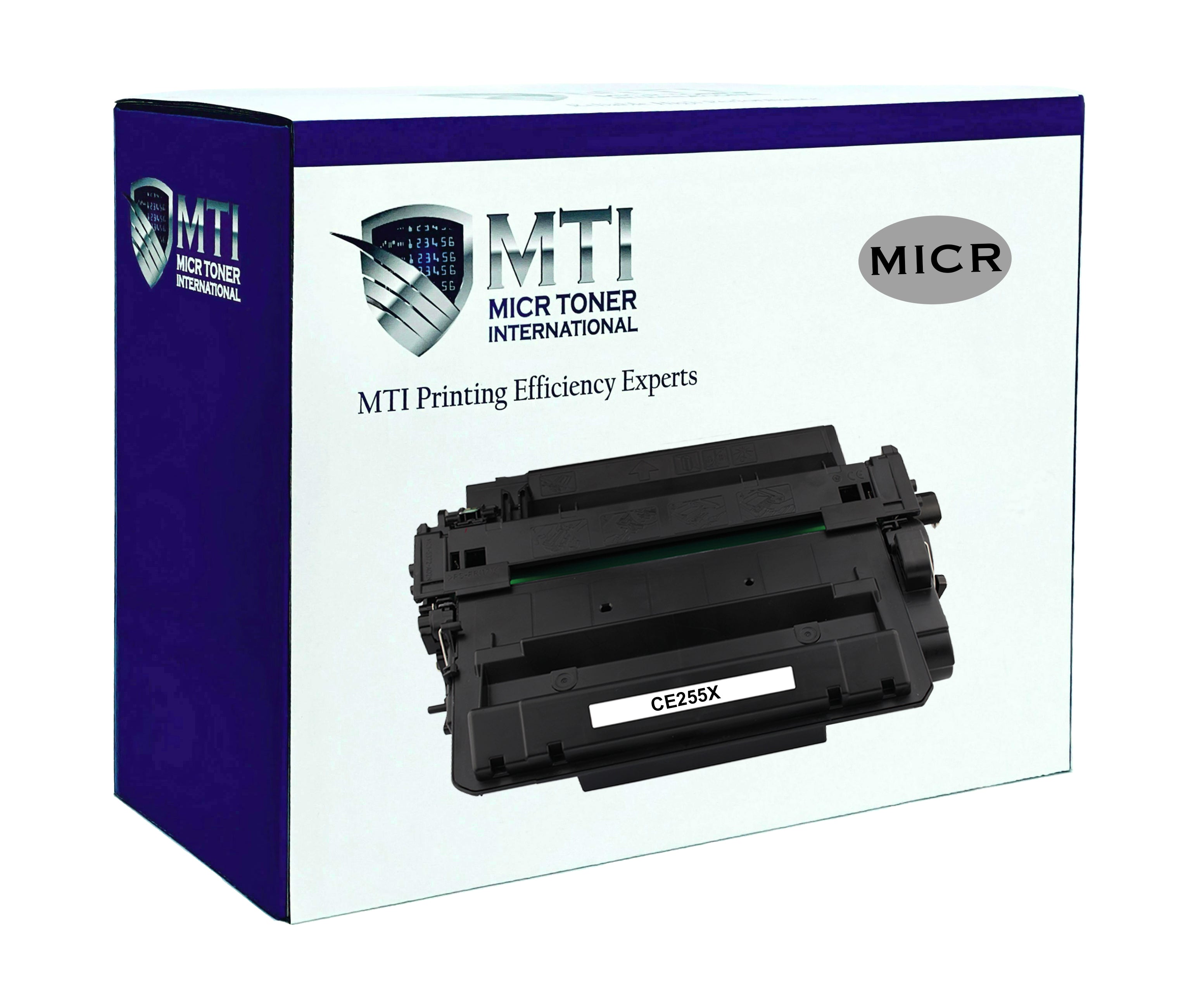 bytte rundt vinder forvrængning MTI 55A Compatible HP CE255A Universal MICR Toner Cartridge for P3015 -  MICR Toner Intl