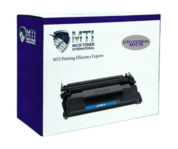 MTI 87A MICR Compatible HP CF287A 02-81675-001 MICR Cartridge